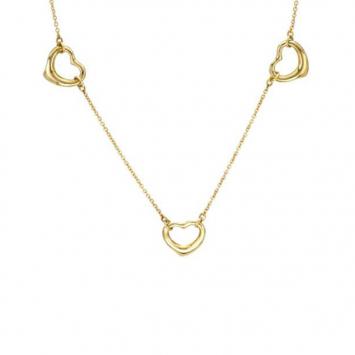 Tiffany & Co.18K Gold Heart Necklace