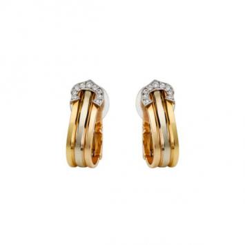 Cartier Diamonds 18kt Gold Earrings
