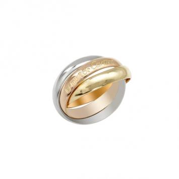 Cartier Trinity 18k Gold Band Ring Size 50.5