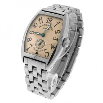Franck Muller Casablanca 1750 S6 Stainless Steel Manual Mechanical Watch Ladies