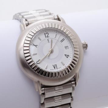 Yves Saint Laurent Herrenuhr Ladies Watch SS/Silver