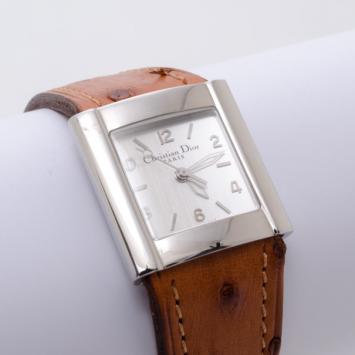Dior Unisex Leather Band Watch