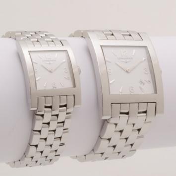 Longines Dolce Vita Quartz His and Her Watches SS/Silver