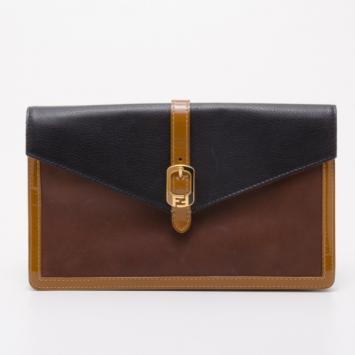Fendi Tri Color Chameleon Clutch