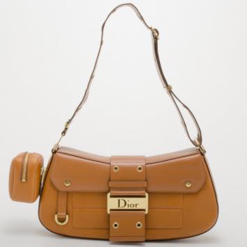 Dior Street Chic Camel Shoulder Bag