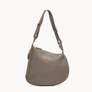 Fendi Selleria Pewter Small Shoulder Bag