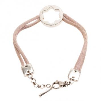 Montblanc Star Signet Silver Satin Bracelet 21CM