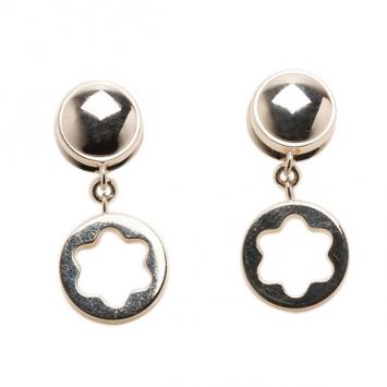 Montblanc Star Signet Silver Earrings