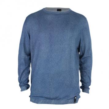 Pre Owned Fendi Indigo Scale Print Men's Sweater XXL