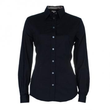 Burberry Black Contrast Cuff Shirt M