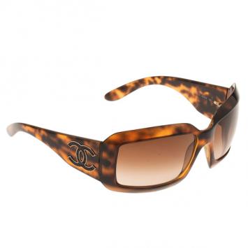 Chanel Tortoise Frame 6022 Rectangle Sunglasses