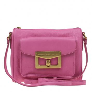 Marc by Marc Jacobs Pink Leather Small Crossbody Bag