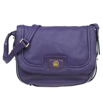 Marc by Marc Jacobs Pansy Purple Revolution Messenger Bag