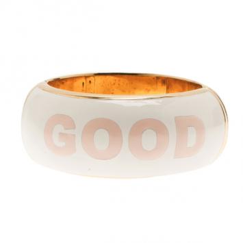 Moschino Good White Wide Bracelet 17CM