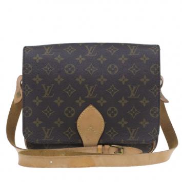 Louis Vuitton Brown Cartouchiere GM