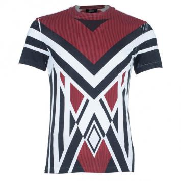 Pre Owned Jean Paul Gaultier Mens Printed T-Shirt S