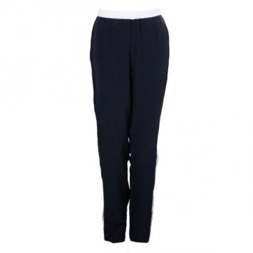 Prabal Gurung Contrast Striped Silk Pants M