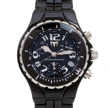 TechnoMarine Ceramic Chronograph Womens Wristwatch 40 MM