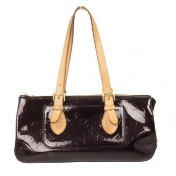Louis Vuitton Amarante Monogram Vernis Rosewood Avenue Bag