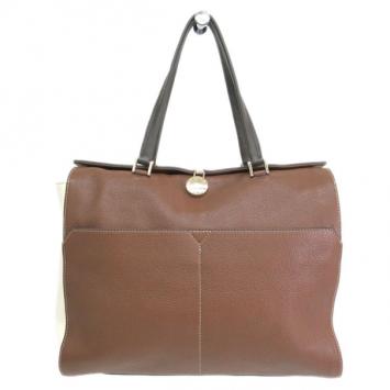 Furla Brown Leather Tote
