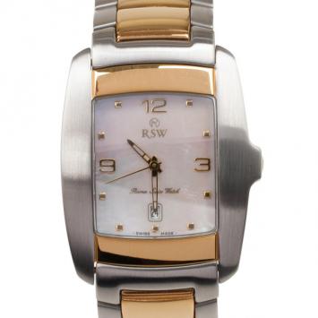 Rama Swiss Watch Mother of Pearl SS Unisex Wristwatch 32 MM