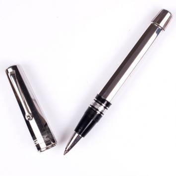 Pre Owned Omas Silver 360 Ballpoint Pen