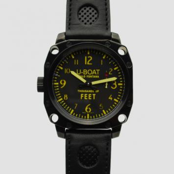 Pre Owned U-Boat Thousands of Feet SS Mens Wristwatch 50 MM