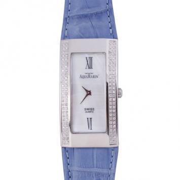 AquaMarin White Mother Of Pearl Diamond Avalon Womens Wristwatch 30 MM