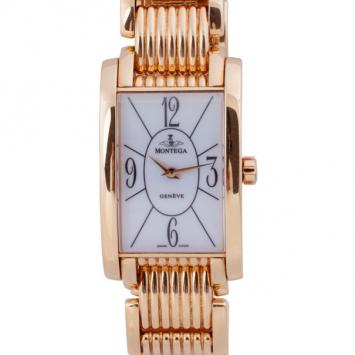 Pre Owned Montega EC25 18 K Yellow Gold Mens Wristwatch 30 MM