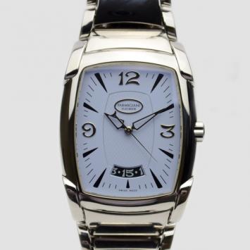 Pre Owned Parmigiani Kalpa Grande SS Blue Mens Wristwatch 36 MM