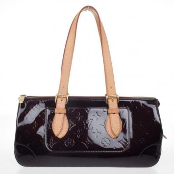 Louis Vuitton Amarante Monogram Vernis Rosewood Avenue Bag