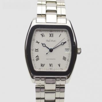 Pre Owned Paul Picot Firshire SS White Mens Wristwatch 36 MM