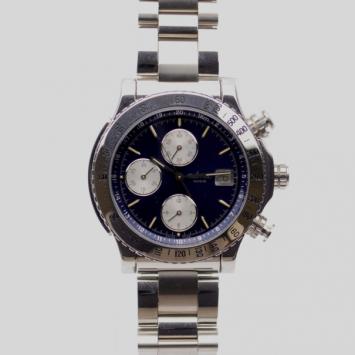 Pre Owned Paul Picot BRAC SS Chronograph Mens Wristwatch 44 MM
