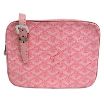 Goyard Pink Canvas Yona PM