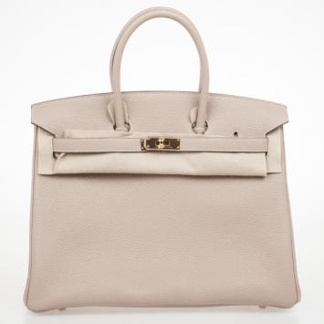 Hermes Etoupe Togo Birkin 35cm