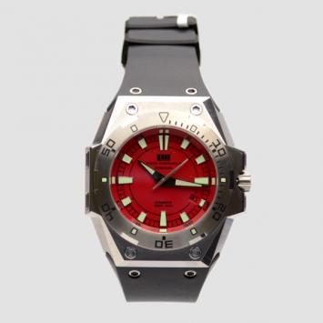 Linde Werdelin Pink Elemental Stainless Steel Womens Wristwatch 48 MM