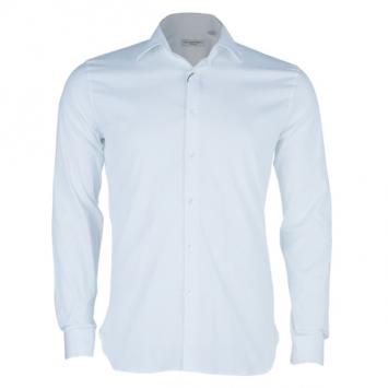 Pre Owned Burberry White Tailored Fit Men's Shirt EU38