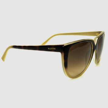 Valentino Havana & Ivory V603S Womens Sunglasses