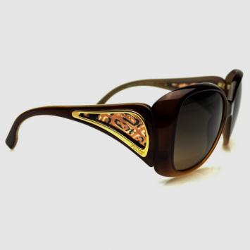 Emilio Pucci Brown EP707S Womens Sunglasses