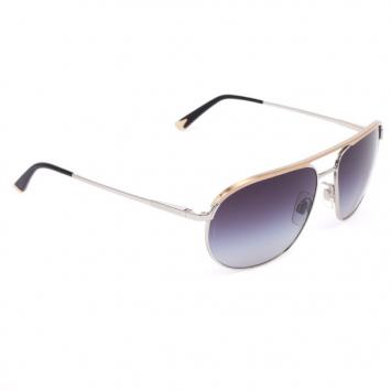 Pre Owned Dolce and Gabbana Silver Mens Aviators 59