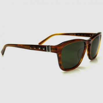 Valentino Striped Brown V631S Womens Sunglasses