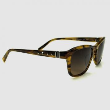 Valentino Striped Cognac V631S-259 Womens Sunglasses