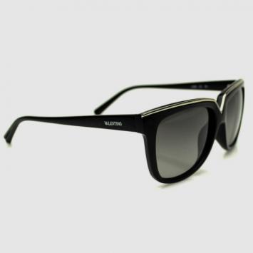 Valentino Black V638S Womens Sunglasses
