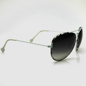 Emilio Pucci White EP125S Aviator Unisex Sunglasses