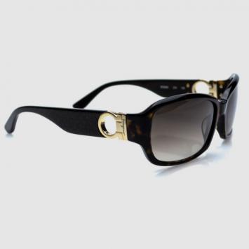Salvatore Ferragamo Tortoise SF608S Womens Sunglasses