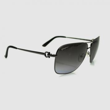 Salvatore Ferragamo Dark Gun SF108SL Unisex Aviators 