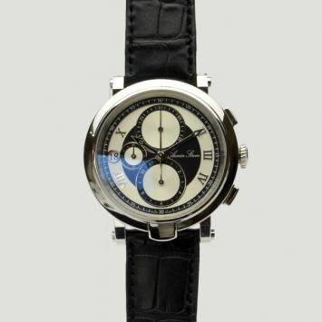 Pre Owned Armin Strom Stainless Steel Blue Chip Collection Mens Chronograph 50 MM