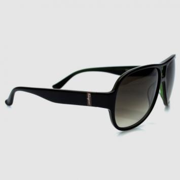 Pre Owned Salvatore Ferragamo Khaki Cord SF623S Mens Sunglasses 