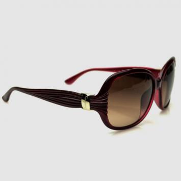 Salvatore Ferragamo Red Dark Brown SF648S Womens Sunglasses