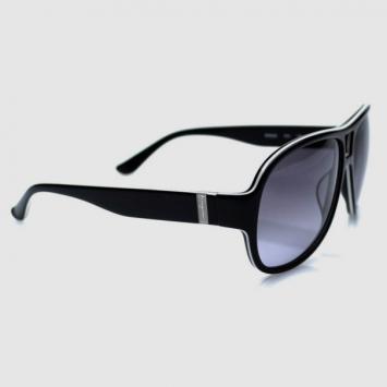 Pre Owned Salvatore Ferragamo Black SF623S Mens Sunglasses 